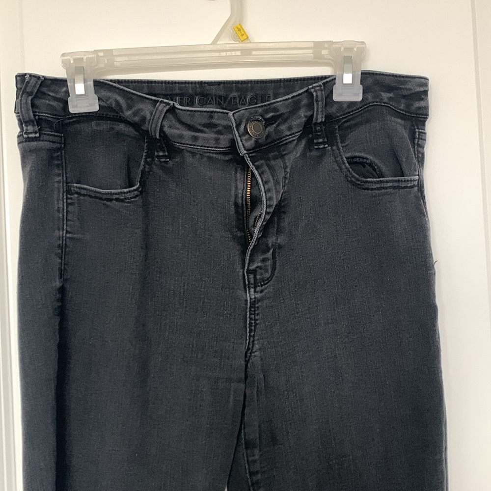 American Eagle Next Level Stretch Black Denim Jeans